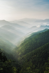 奈良　高野山の朝