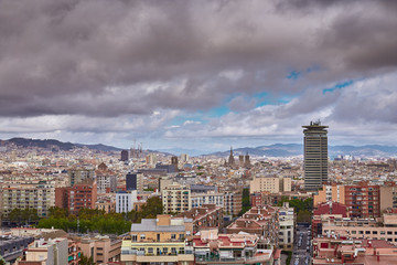 Barcelona Spain cityscape
