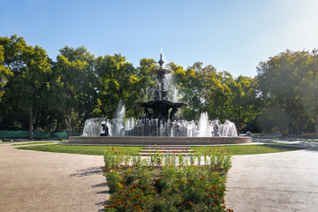 Fountain of the Continents (Fuente de los Continentes) at General San Martin Park - Mendoza, Argentina