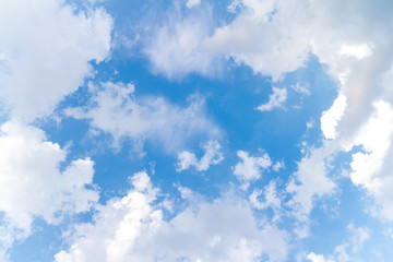 Clouds and blue sky background
