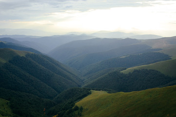 Obraz premium beautiful mountains view