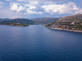 Fototapeta premium Aerial view of beautiful Croatia