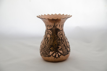 Ornamental Copper Vase