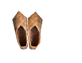 Birch bark shoes