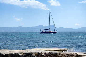 Schiff auf dem Meer
