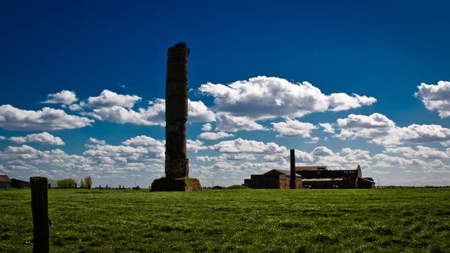 World War One observatory above Flanders Fields timelapse