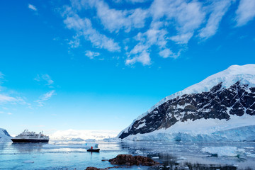 landscape of south pole
