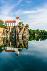 Bergkirche Beucha bei Brandis in Sachsen, Deutschland