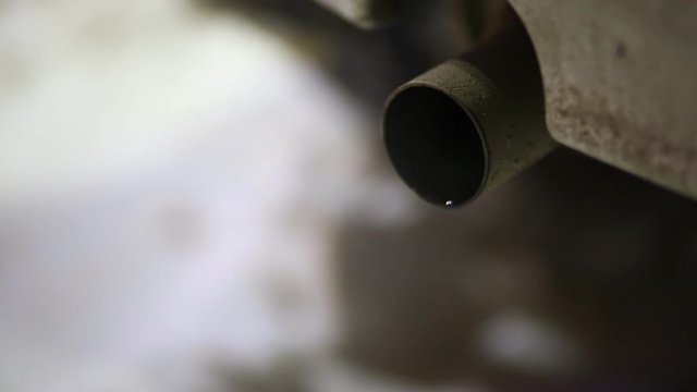 machine pipe smoke condensate water