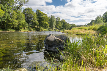 Fototapeta na wymiar Teviot River, Scotland