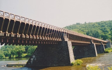 Roebling Aquaduct Lacawaxen PA