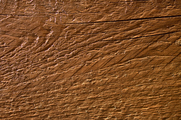 Old brown rustic wooden background.
