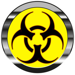 Radioactive Sign, Vector Illustration.