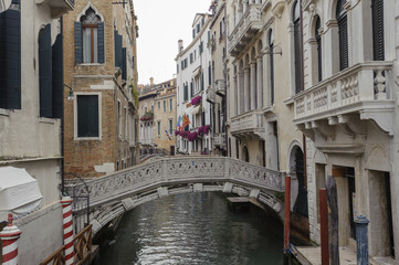 Obraz na płótnie Canvas Views around empty Venice 2011