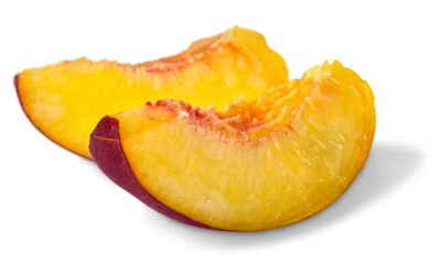 Sliced Peaches