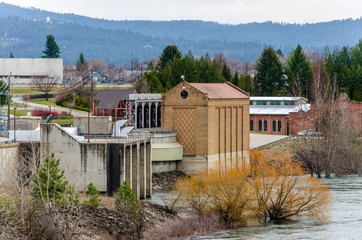Upriver Dam on the Spokane River