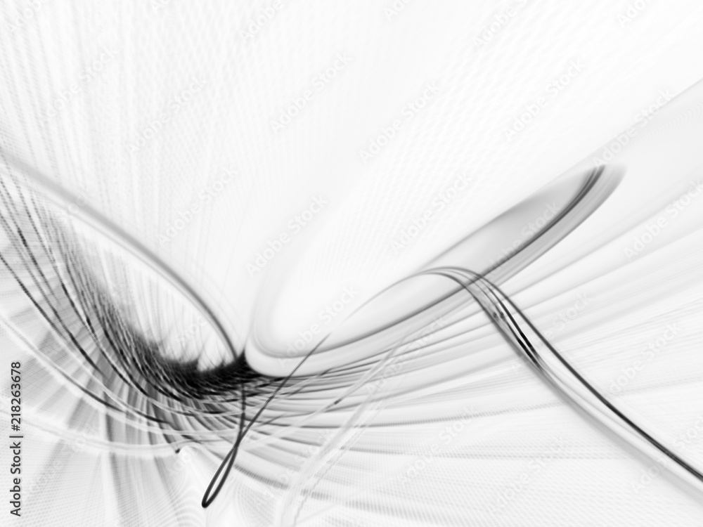 Poster abstract black and white background texture. dynamic lines and halftone effects pattern. detailed fr
