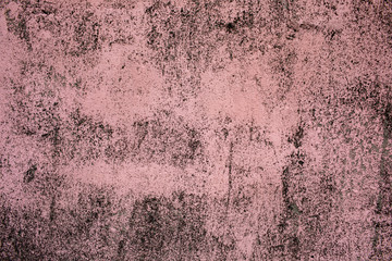 Wall concrete texture. Pink background with roughness 