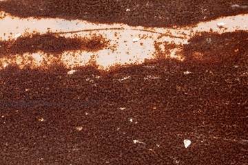 Grunge rusted metal texture, rust and oxidized metal background. Old metal iron panel.