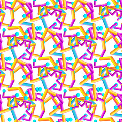 Fototapeta na wymiar Abstract geometric seamless gradient pattern. Vector illustration eps 10