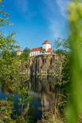 Obraz premium Bergkirche Beucha bei Brandis in Sachsen, Deutschland 