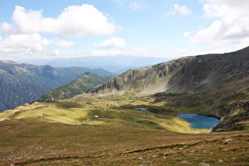 Glacial lake and valley