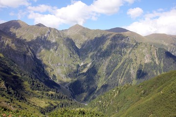 Mountains ridge and peeks - amazing landscape