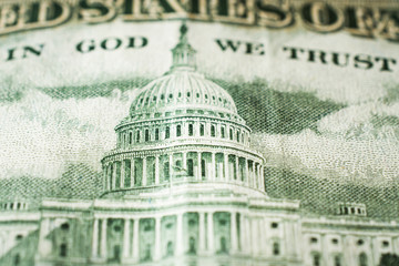 The Capitol Building as depicted on the US 50 Dollar Bill