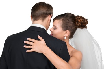 Portrait of a Wedding Couple