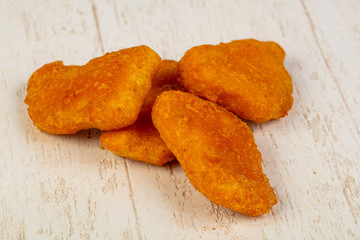 Crispy chicken nuggets