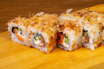Delicious bonito rolls