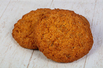 Sweet oat cookies
