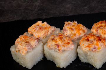 Japanese spicy sushi
