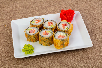 Tempura roll with tuna