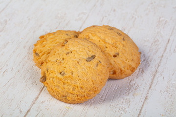 Sweet tasty hot coockies
