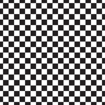 black and white checkered texture- vector illustration