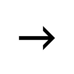 Vector arrow icon for web design or custom creative design decoration