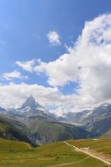 Zermatt - Bergmassiv in den Walliser Alpen 