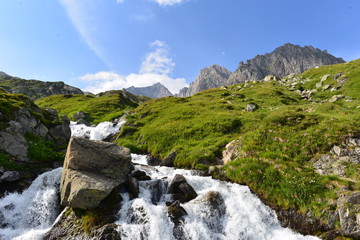 Quellgebiet der Reuss im Gotthardmassiv 