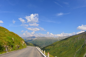 Furkapass im Urserental - Kanto Uri 