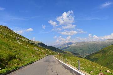 Furkapass im Urserental - Kanto Uri 