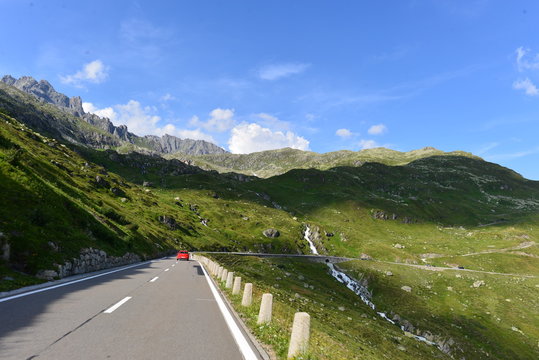Furkapass im Urserental - Kanto Uri 