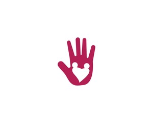 Hand Care Logo Template