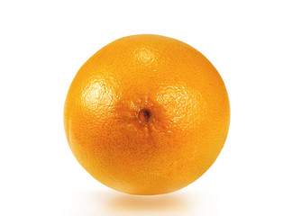 grapefruit on white background