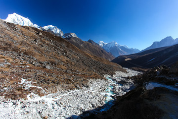 Fototapeta premium Amazing mountains on Himalayas.
