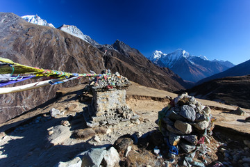Amazing mountains on Himalayas.