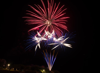 Feux d'artifices les Minimes La Rochelle Charente Maritime France