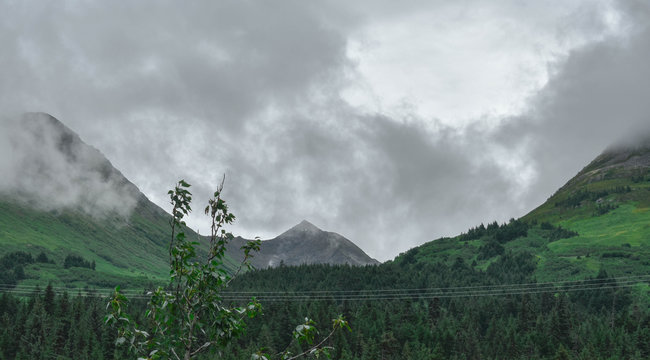 Mountains View from Bertha Creek Campground