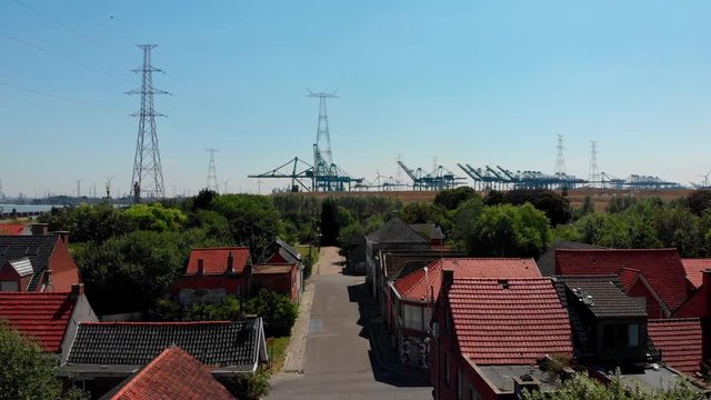 Doel is threatened with complete demolition due to the future enlargement of the Port of Antwerp.