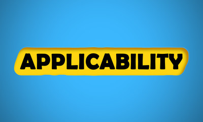 Applicability